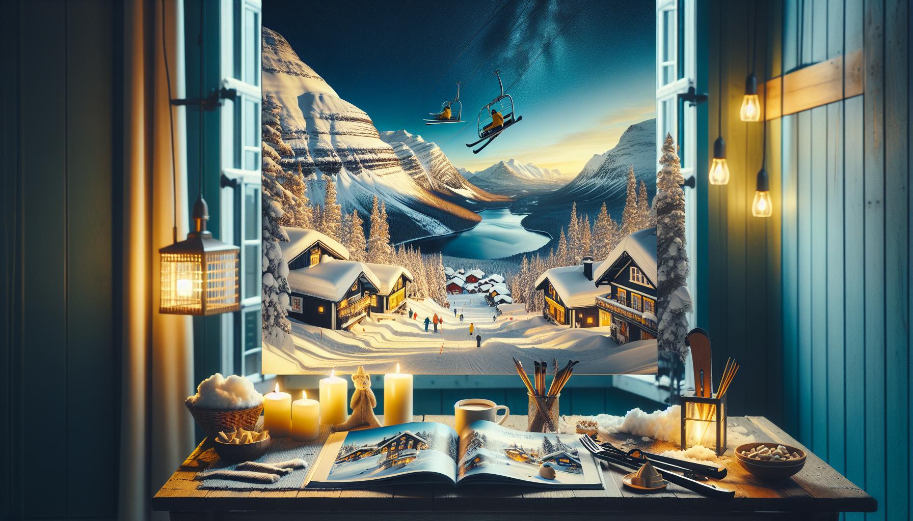 Nejlepší lyžařské destinace ve Švédsku: ⁢Co navštívit