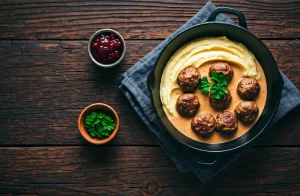 Švédské masové kuličky (Recept): Tradiční Köttbullar s omáčkou