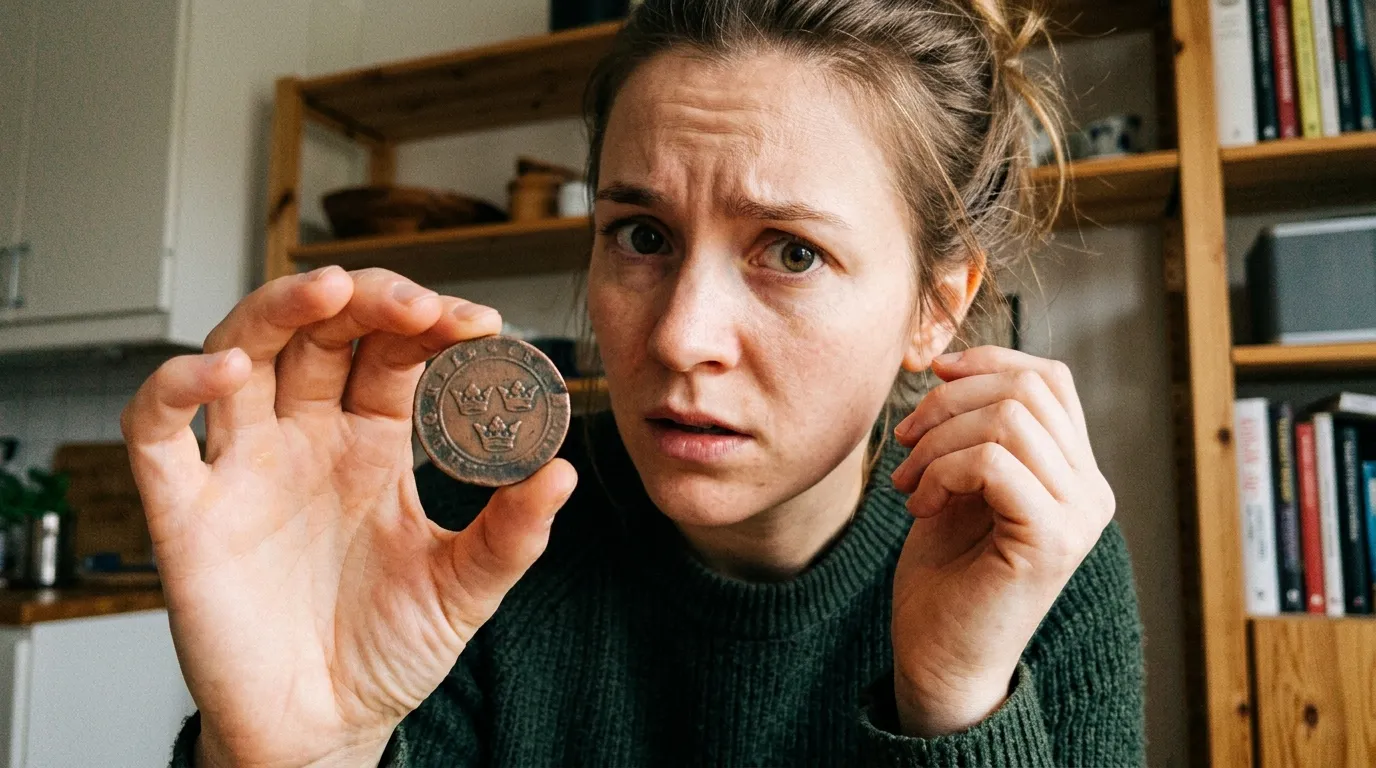 Švédský znak: Tajemství 3 korunek a šokující historie státního symbolu 1 Detailní zobrazení švédského státního znaku s třemi zlatými korunkami na modrém pozadí