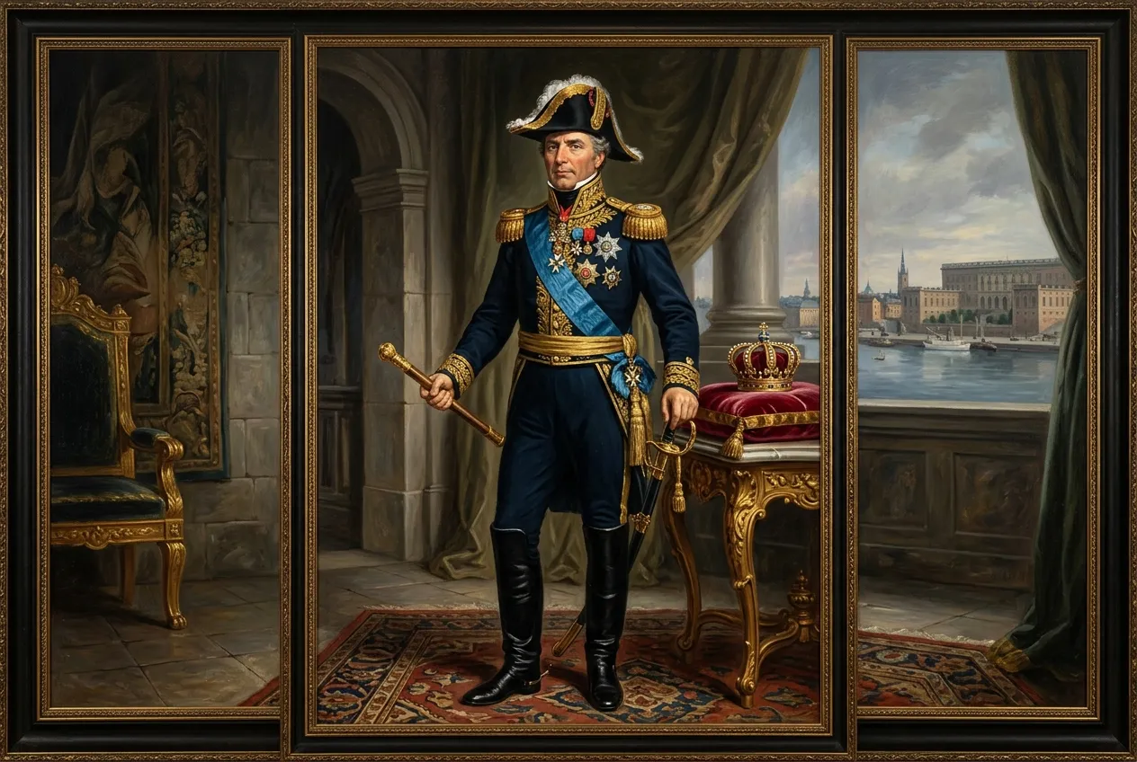 Dynastie Bernadotte: Fascinující vzestup francouzského vojáka na švédský trůn 2 Historický portrét Jeana-Baptista Bernadotta, zakladatele švédské královské dynastie
